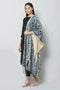 Women Polyester Velvet Blue Digital Printed Dupatta