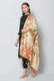 Women Polyester Velvet Red Digital Printed Dupatta