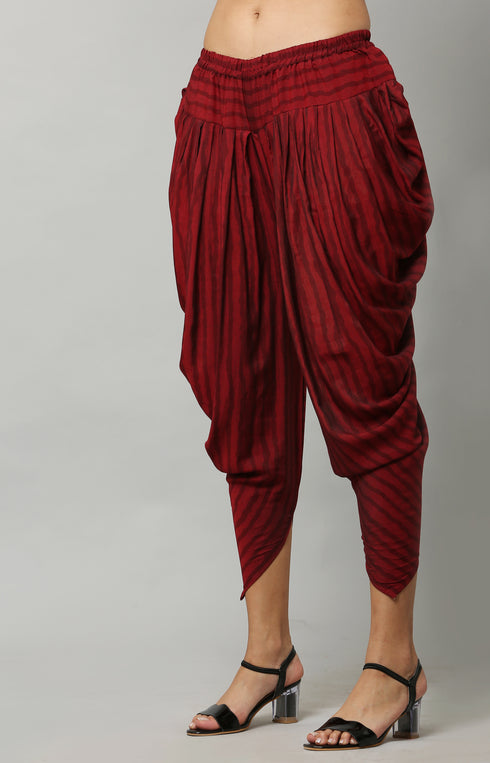 Muslin Printed Straight Maroon Kurta Set with dupatta
