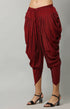 Muslin Printed Straight Maroon Kurta Set with dupatta