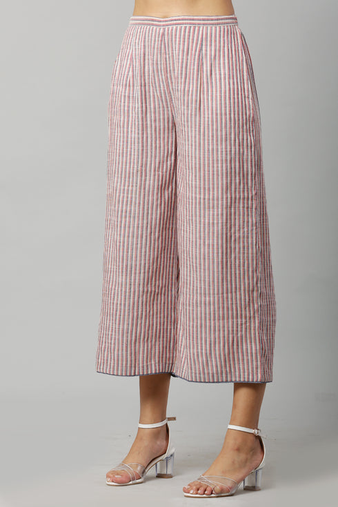 Solid Straight Kurta and Palazzo set