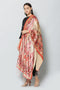 Women Polyester Velvet Red Digital Printed Dupatta