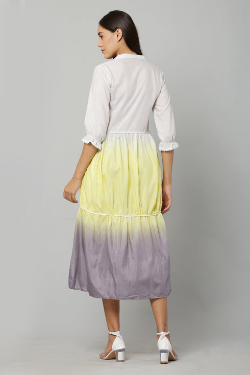 Women Self Design Polyester Blend Straight Kurta