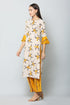 Women Kurta and Palazzo Set Rayon – Mustard
