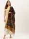 Polyester Velvet Multicolour Digital Printed Dupatta