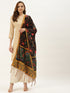 Polyester Velvet Multicolour Digital Printed Dupatta