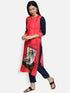 Women Red Casual Kurta