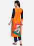 Women Orange Casual Kurta