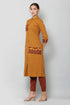 Embroidery Yellow Kurta and Pant Set