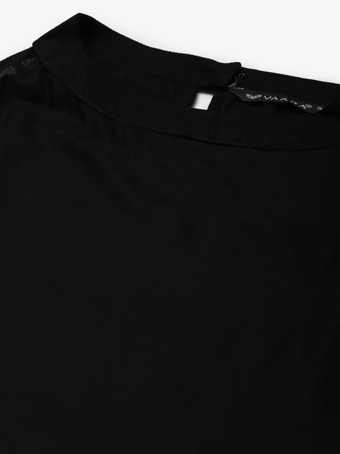 Solid Rayon A-Line Western Dresses