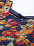 Women A-line Multicolour Flared Printed Dress