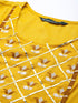 Embroidery Kurta and Palazzo Set Rayon (Mustard)