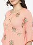 Women Floral Print Rayon A-line Kurta