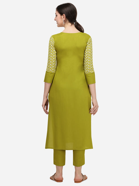 Women Sifly Work Kurta and Pant Set - Liril