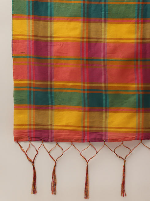 Green Rayon Straight Embroidered Kurta Pant Set