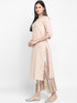 Stripe Multicoloured Cotton Kurta & Palazzo Set