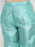 Sky Blue Silk Gotta Patti Kurta Suit Set