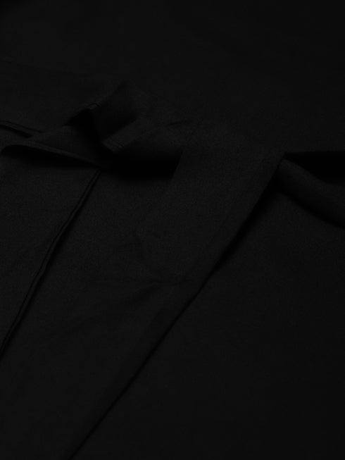 Solid Rayon A-Line Western Dresses