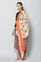 Women’s Art Silk Printed Multi Stripe Pattern Dupatta