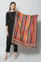 Women’s Art Silk Printed Multi Stripe Dupatta