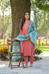 Embroidery Kurta, Pant With Dupatta set