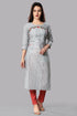 Women Straight Kurta With Smart Hand Work