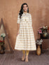 Women Printed Cotton Blend A-line Kurta