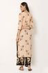 Rayon Printed Pista Color Kurta and Palazzo Set