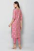 Women Kurta and Pant Set Muslin
