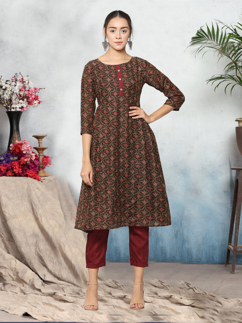 Women Kurta and Pant Set