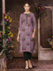 Women Kurta and Pant Set Rayon Purple