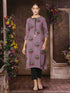 Women Kurta and Pant Set Rayon Purple