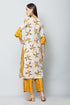 Women Kurta and Palazzo Set Rayon – Mustard