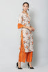 Women Kurta and Palazzo Set Rayon – Orange