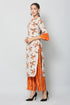 Women Kurta and Palazzo Set Rayon – Orange