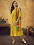 Printed Kurta pant with Handloom Dupatta