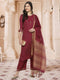 Rani Straight Chanderi Silk Kurta Suit Set